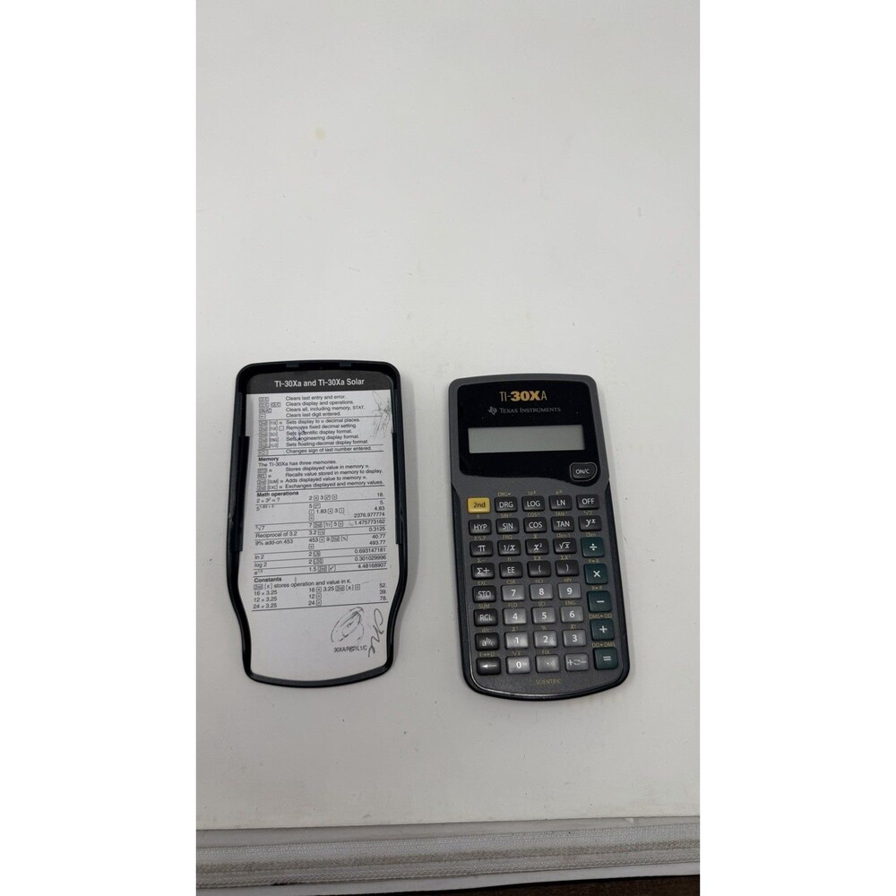 Texas Instruments TI-30Xa Scientific Calculator..